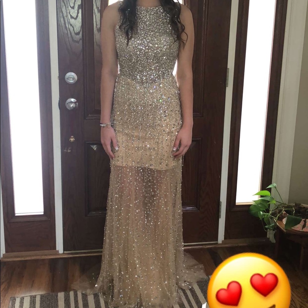 PRICE DROP Prom/Pageant Dress - Picture 1 of 4